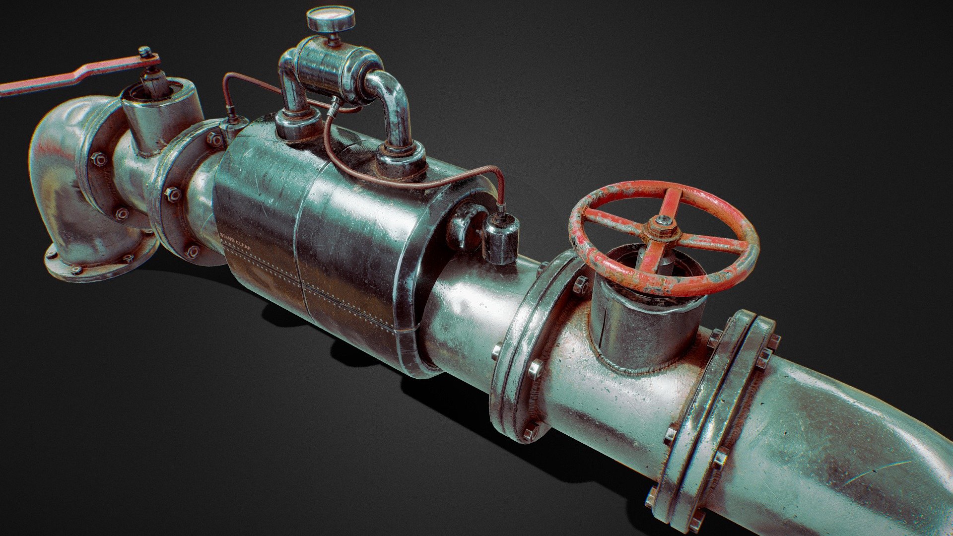 Modular Pipes 3d model