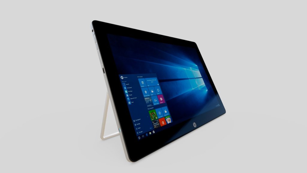 HP Spectre x2 3d model