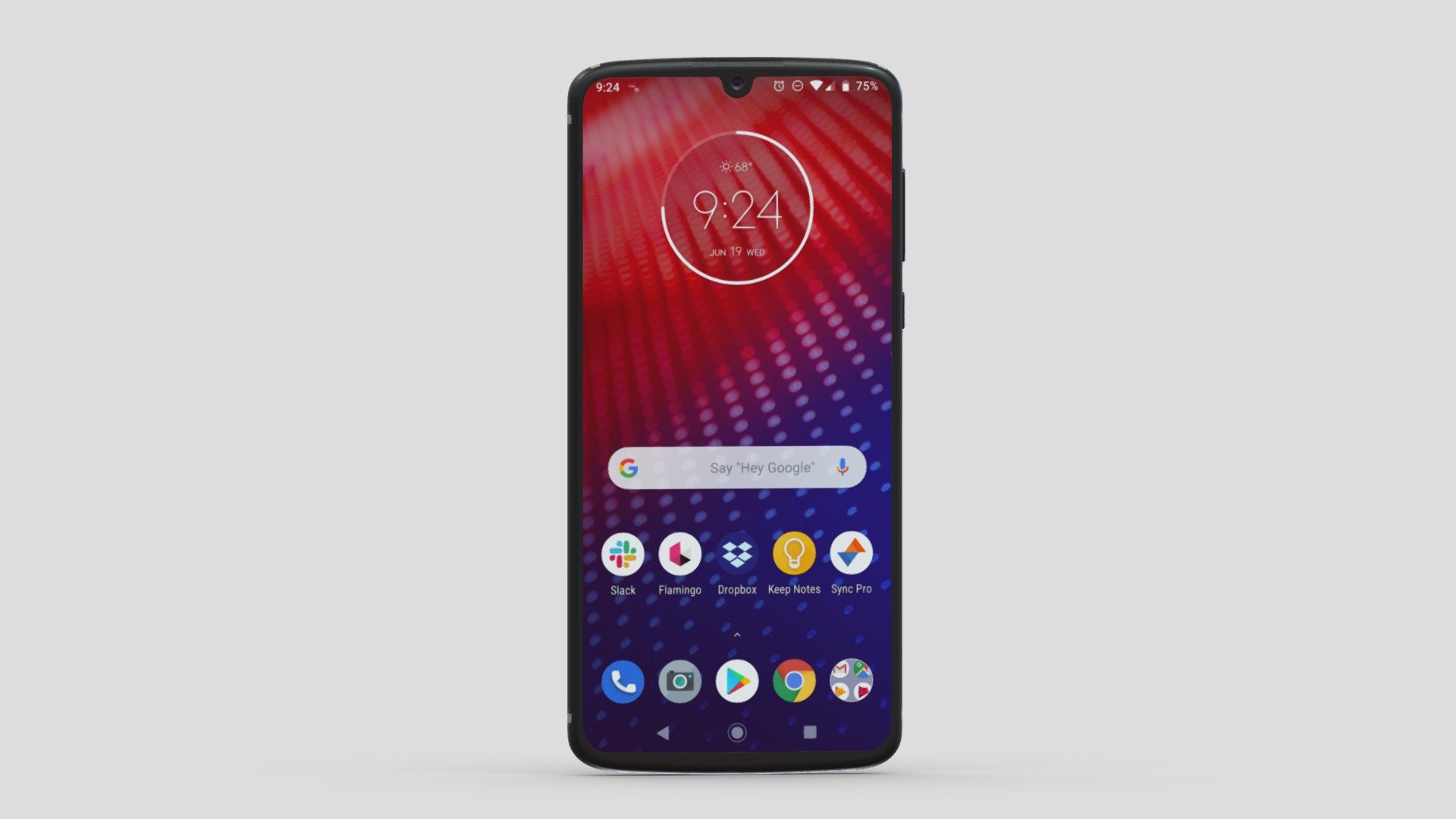 Motorola Moto Z4 3d model