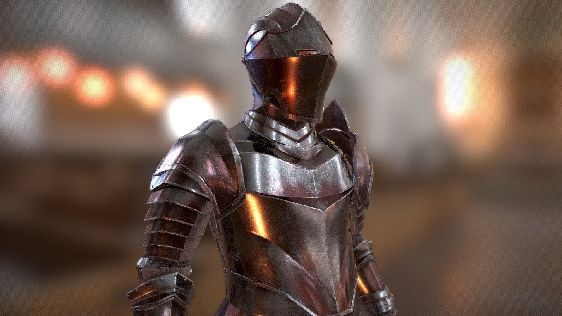 Knight (Final) 3d model