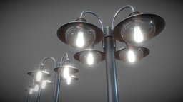 Street Light (7) (Basic High-Poly Version)