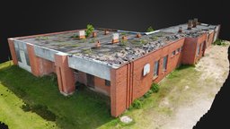 Long Brick Building