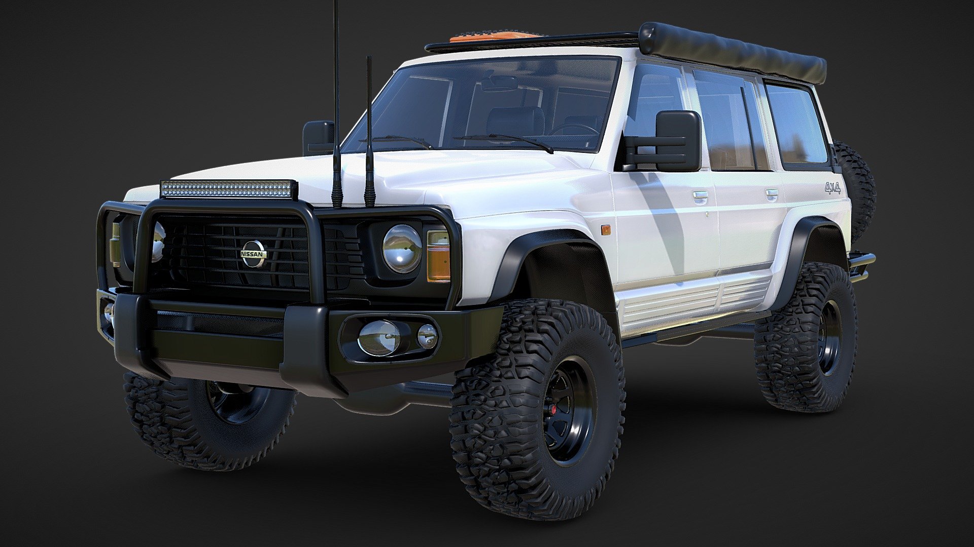 Nissan GQ Patrol Touring 3d model