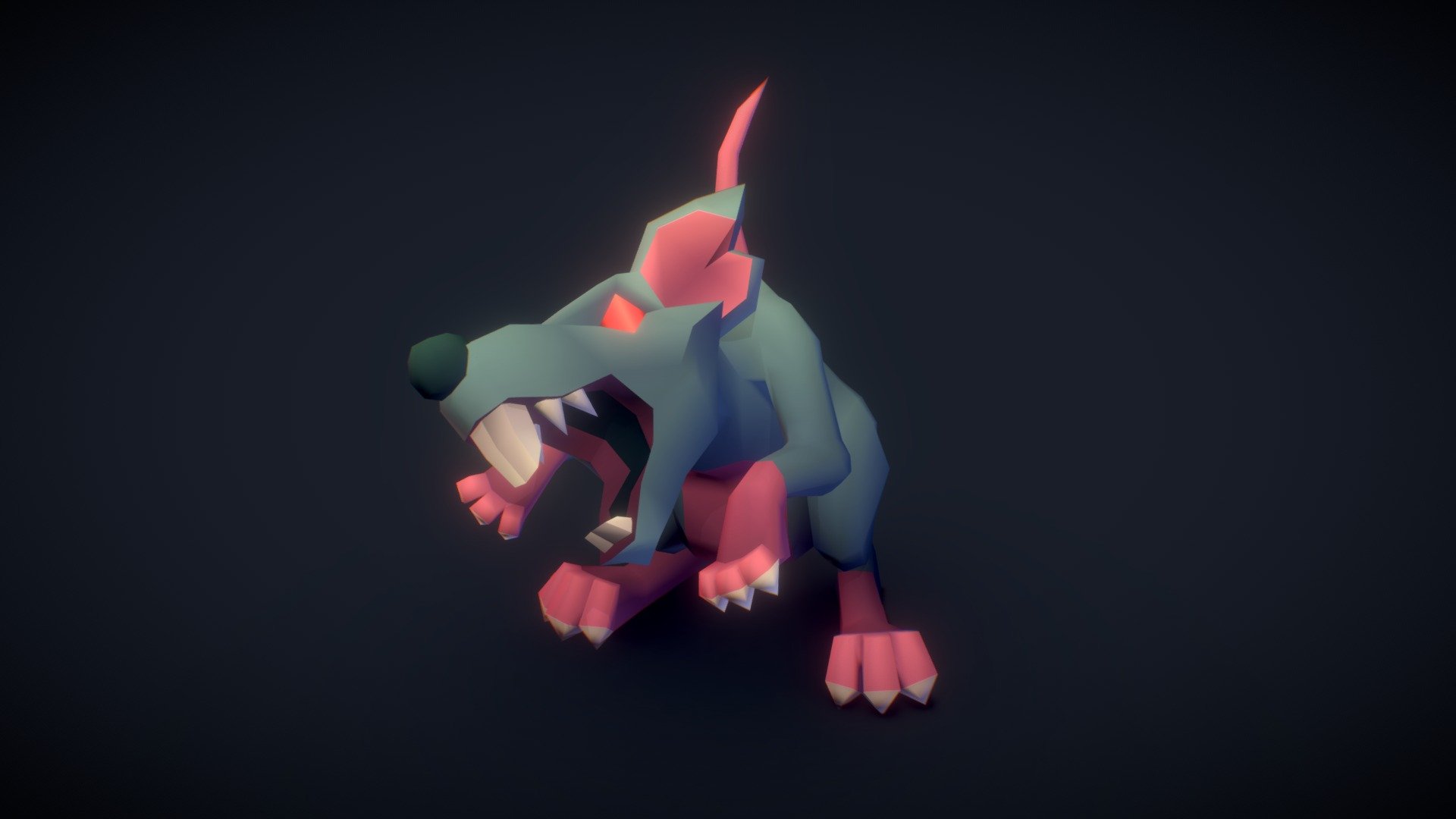 Rat 3d model