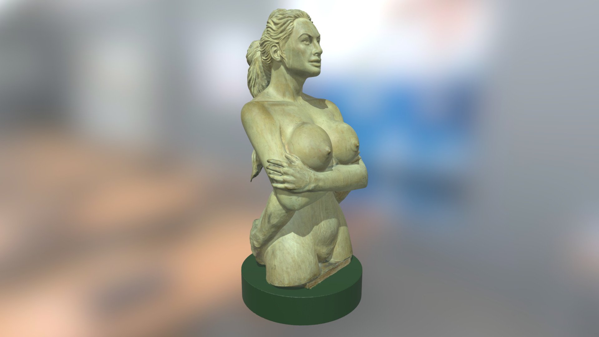 Jeu de mains... 3d model