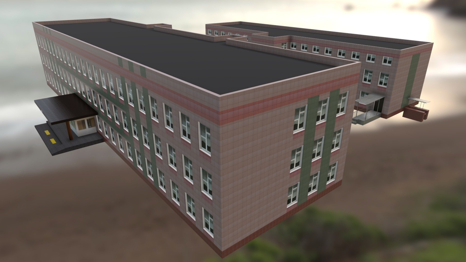 School 3d model