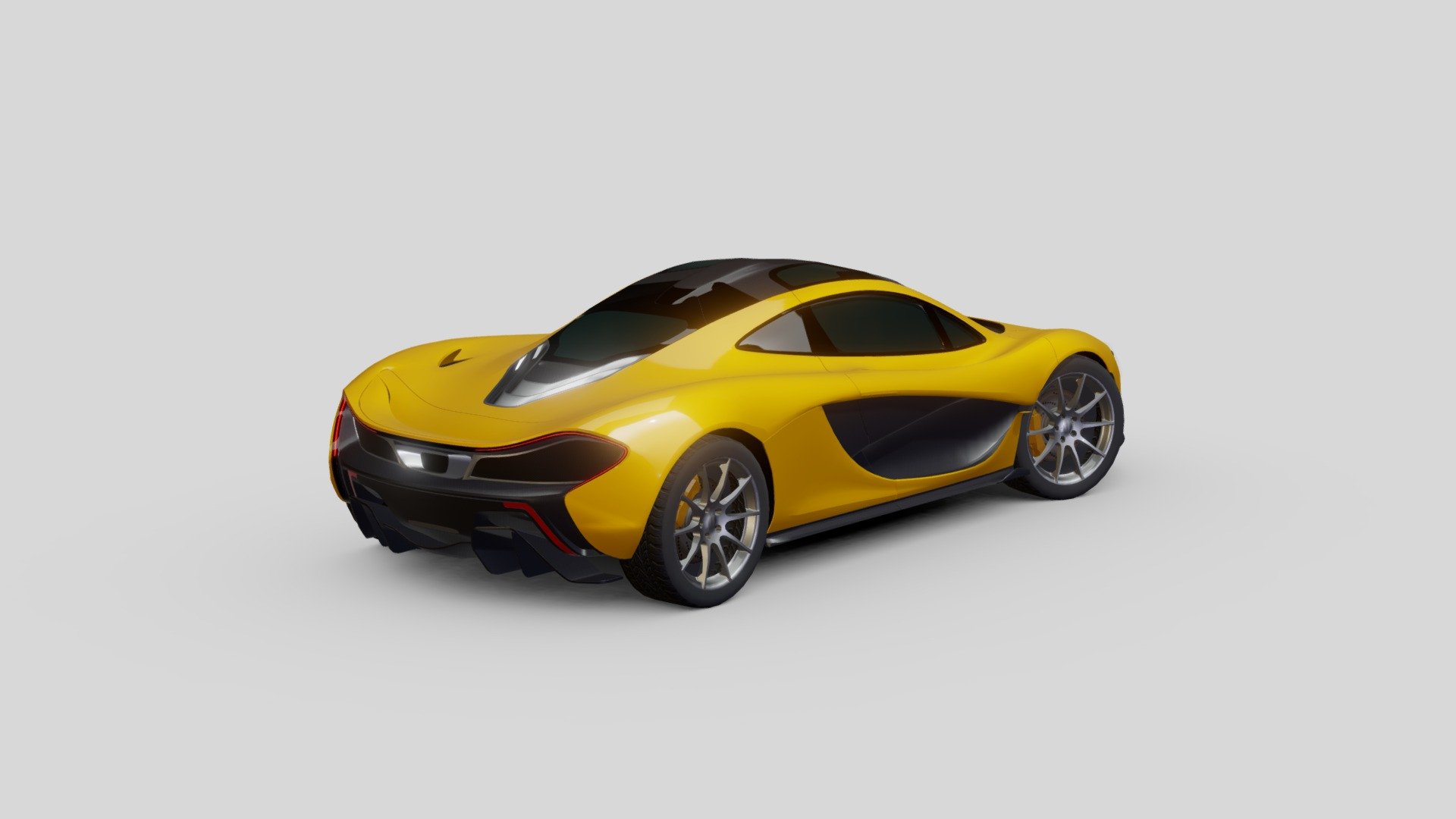 McLaren P1 3d model