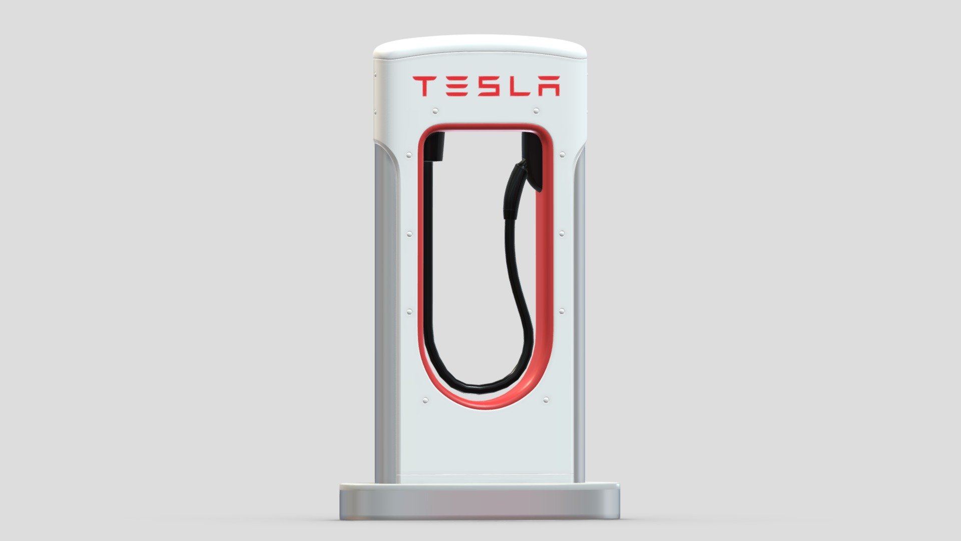 Tesla Charging Module 3d model