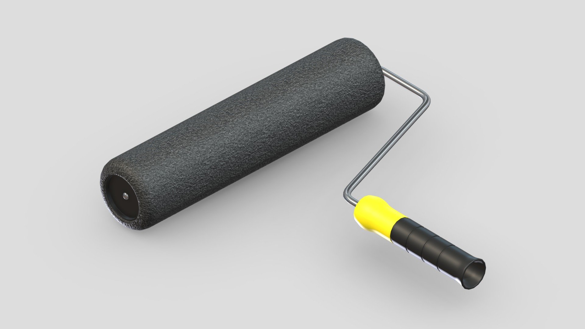 Paint Roller 3d model