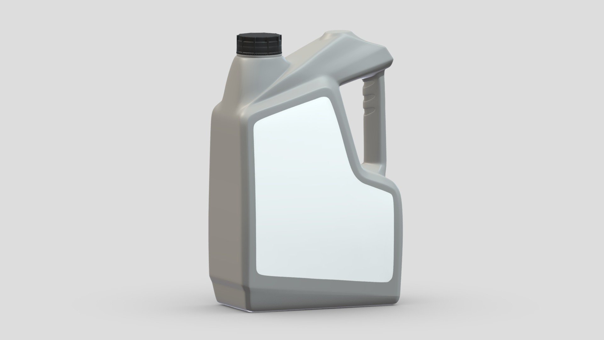 Motor Oil Can 3d model