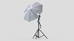 Umbrella Lighting Single Light Bulb