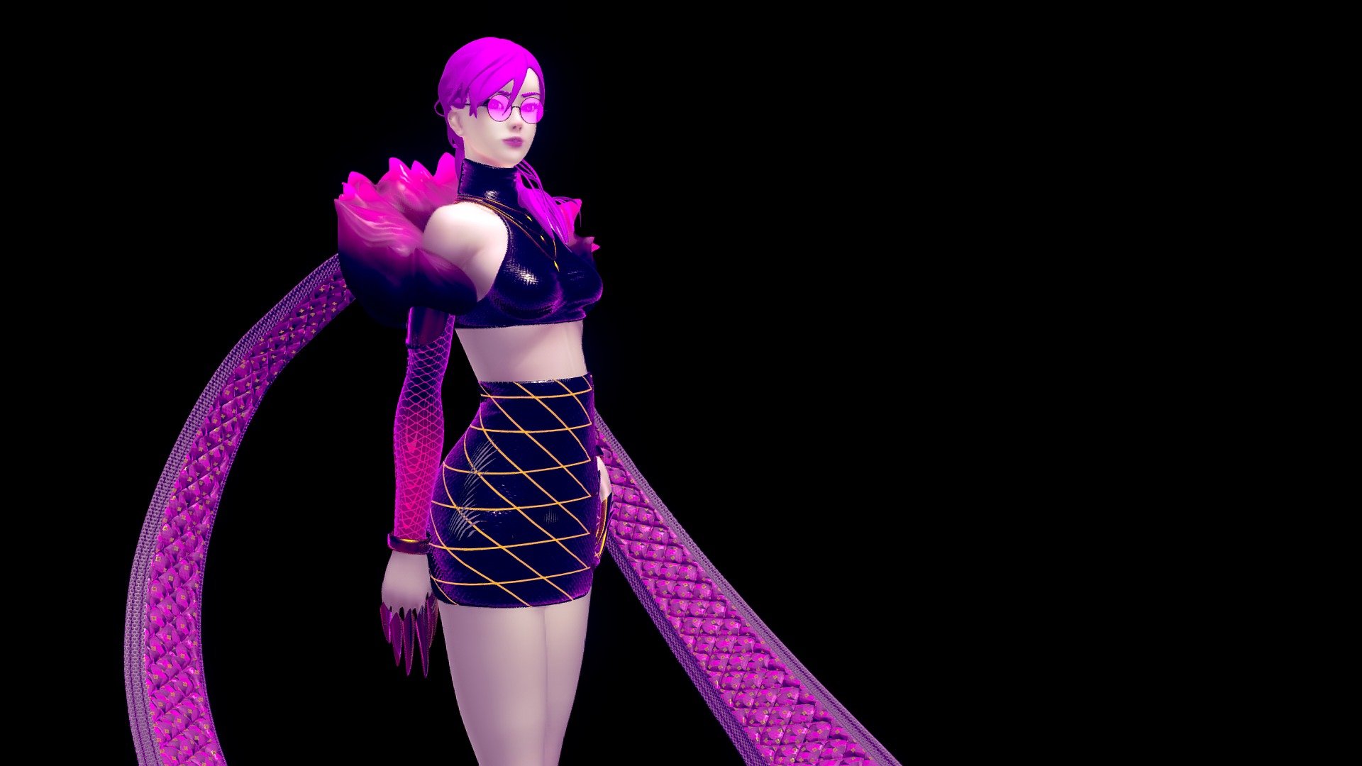 lol evelynn/KDA Fan Art 3d model