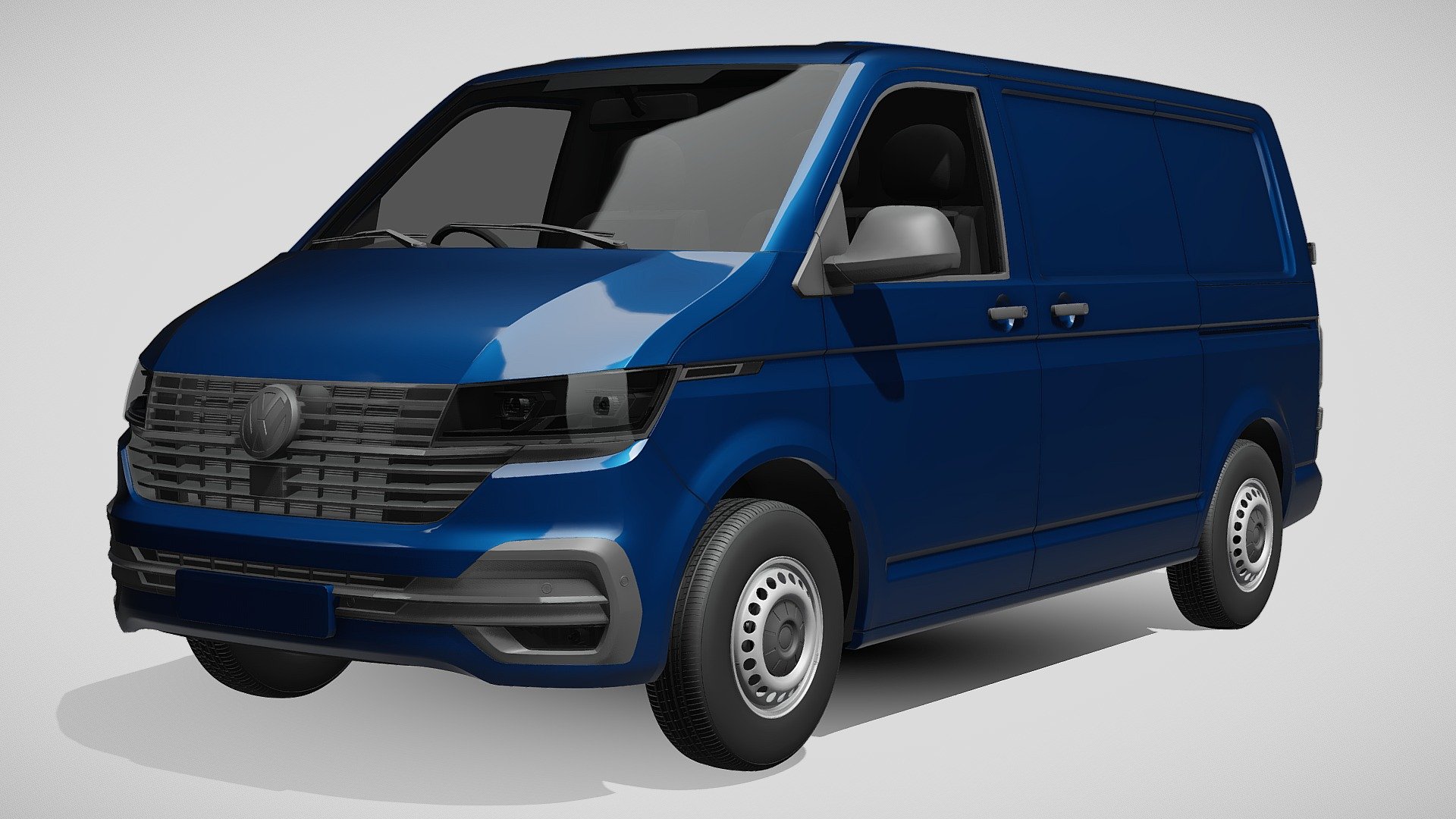 VW Transporter T6 1 L1H1 3d model