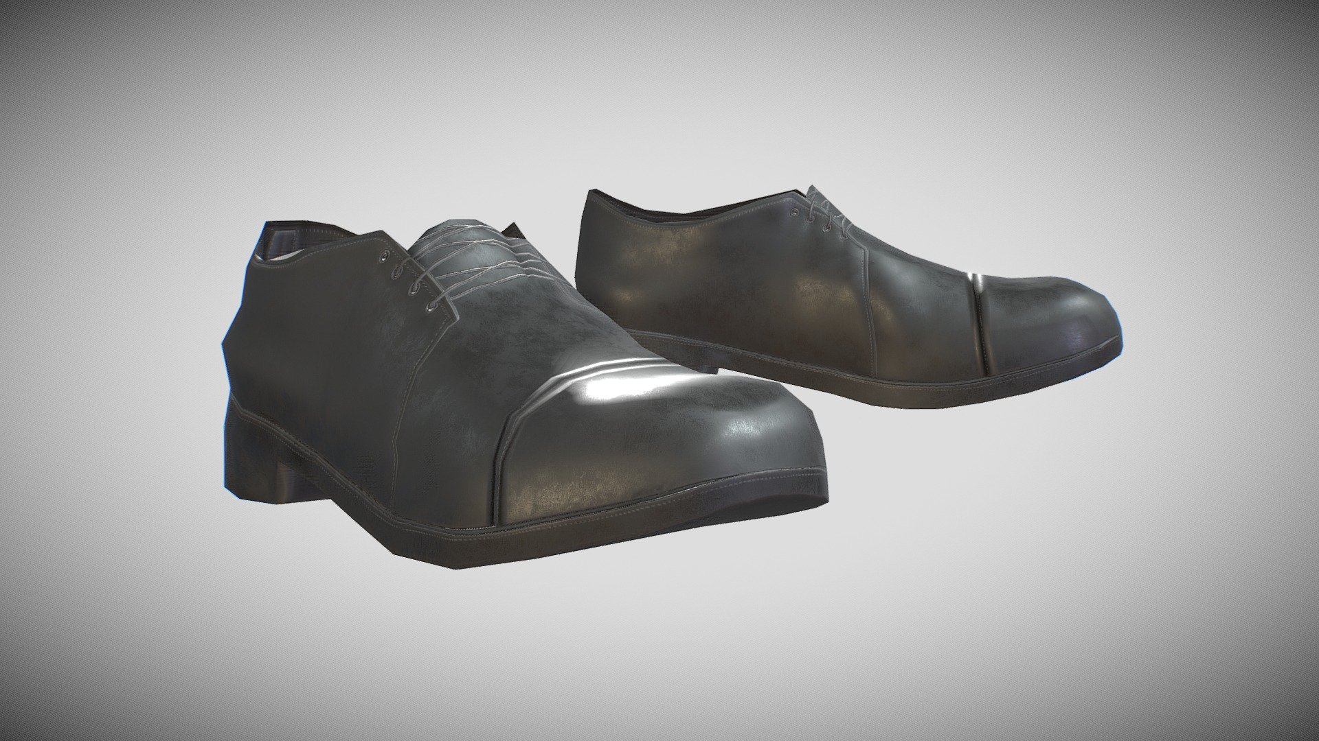 Dress Shoes 3d model