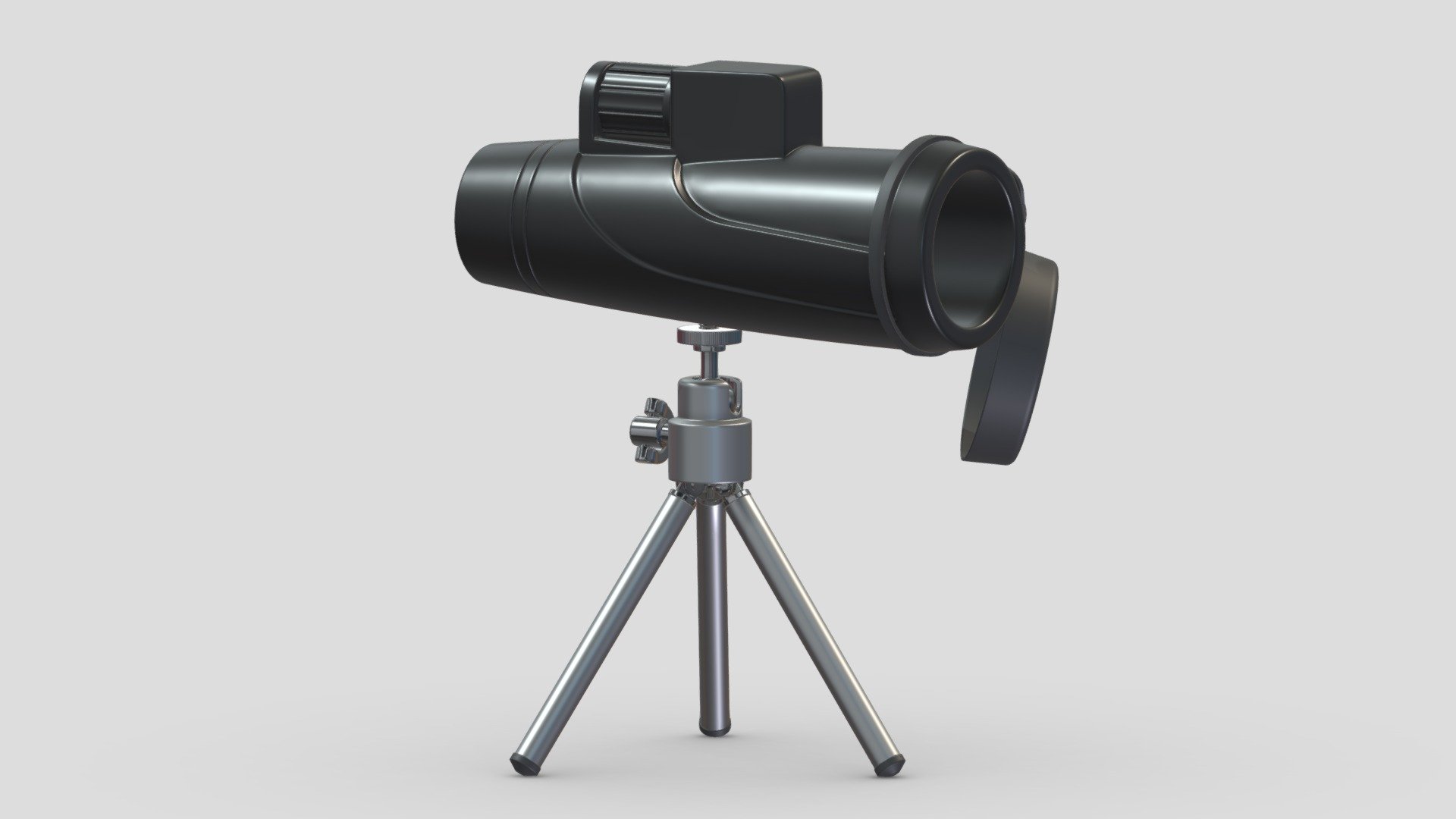 10x52mm Monocular 3d model