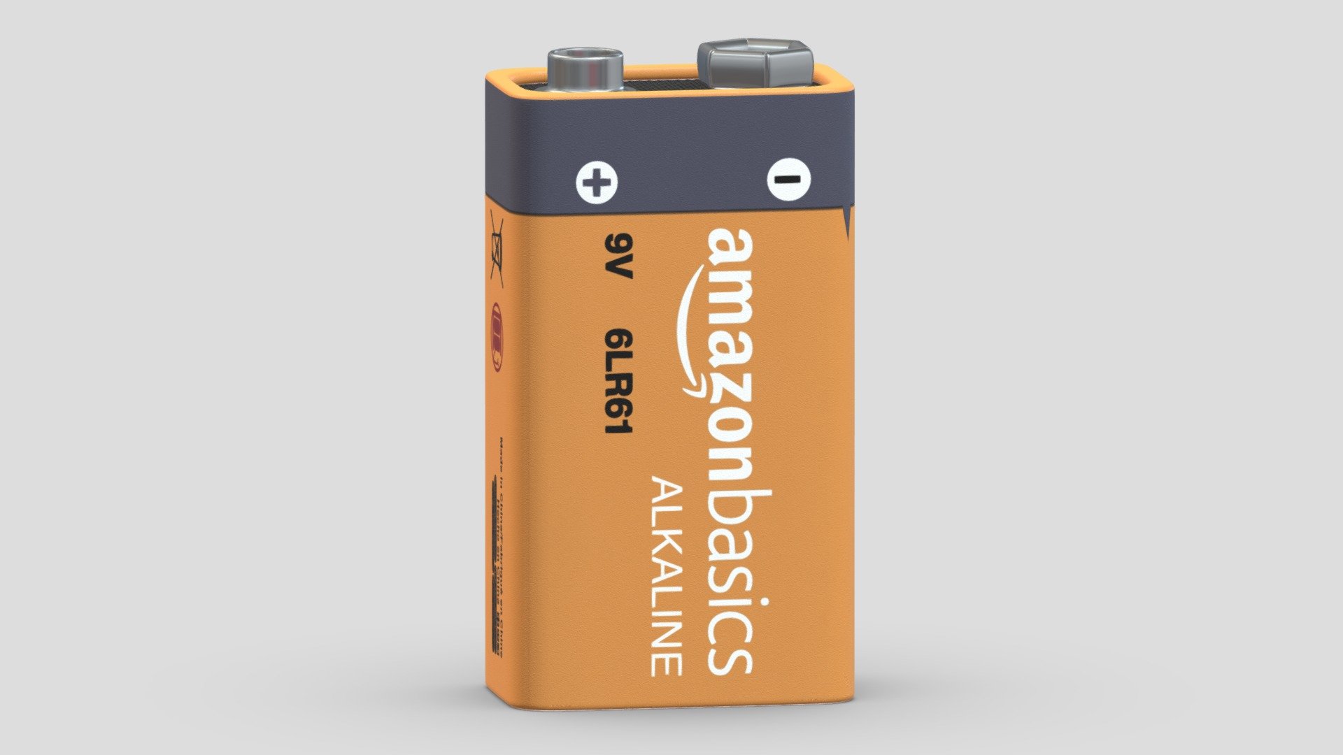 AmazonBasics 9 Volt 3d model