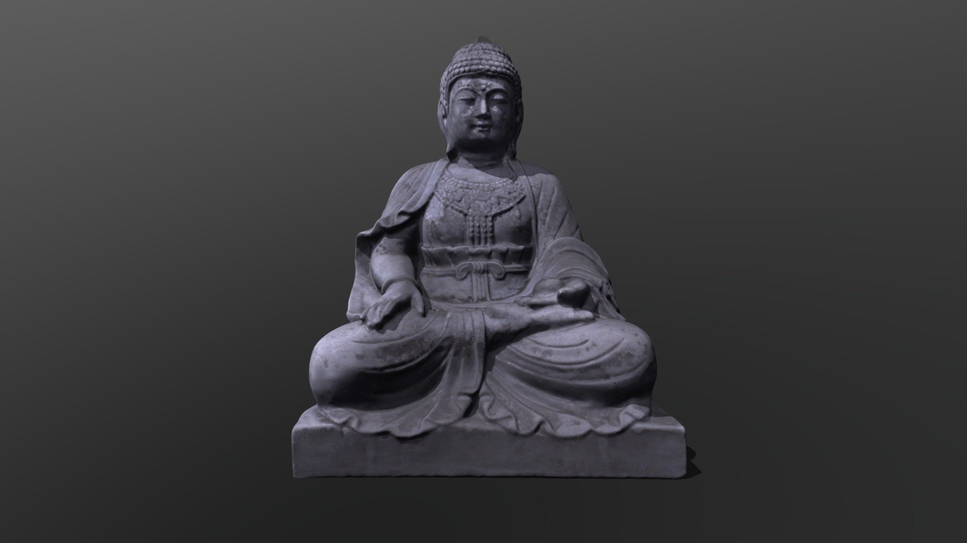 Buddah statue 3d model