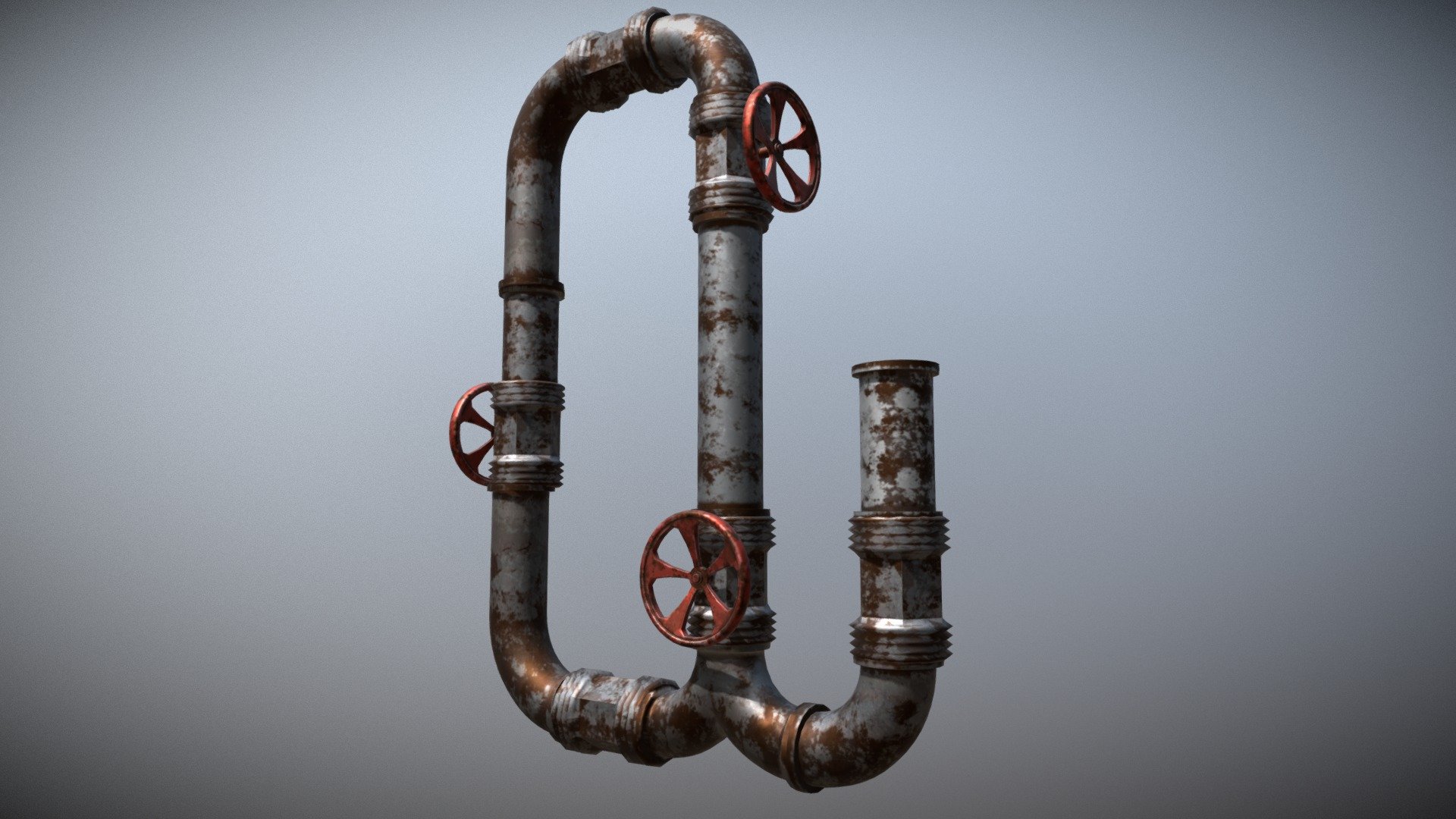 pipes 3d model