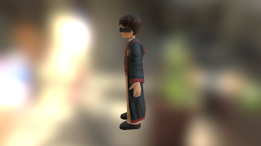 Harry Potter 3d model