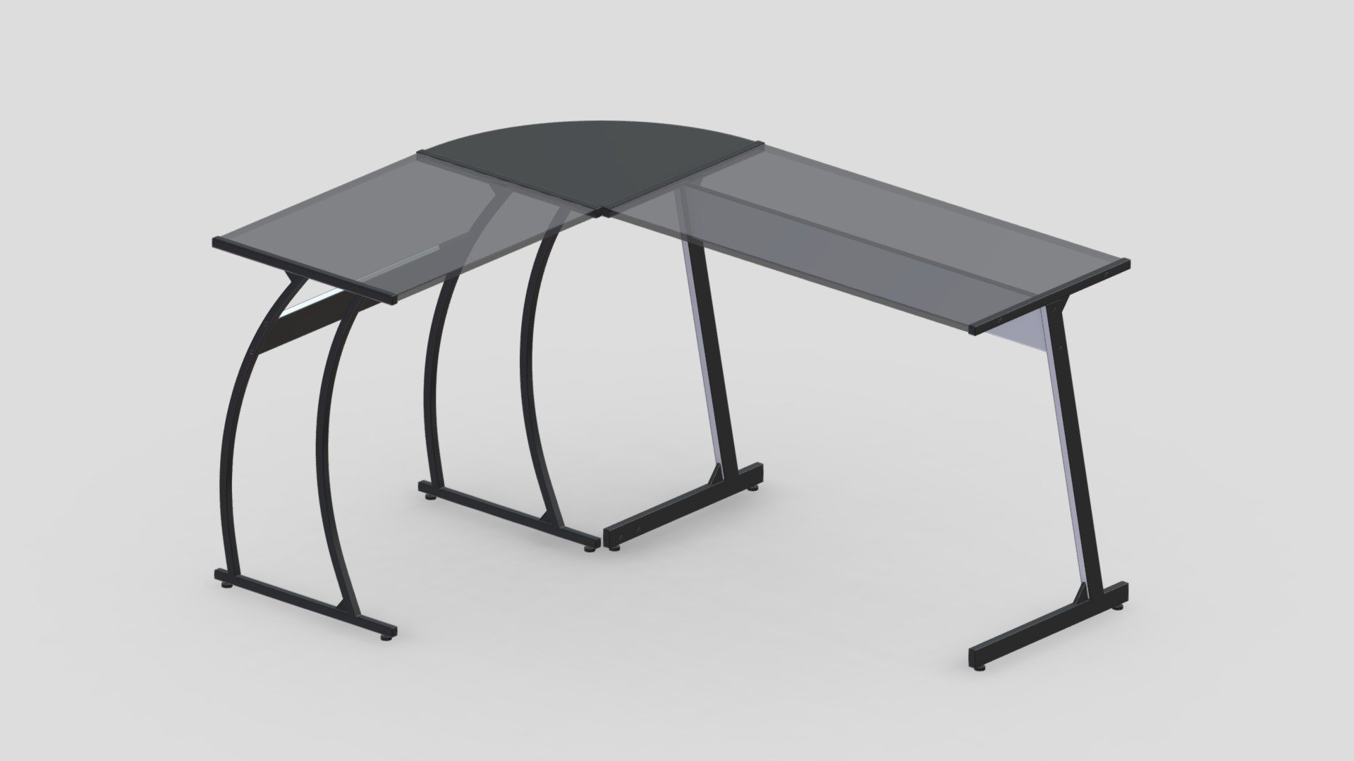 Gaming Desk 3d model