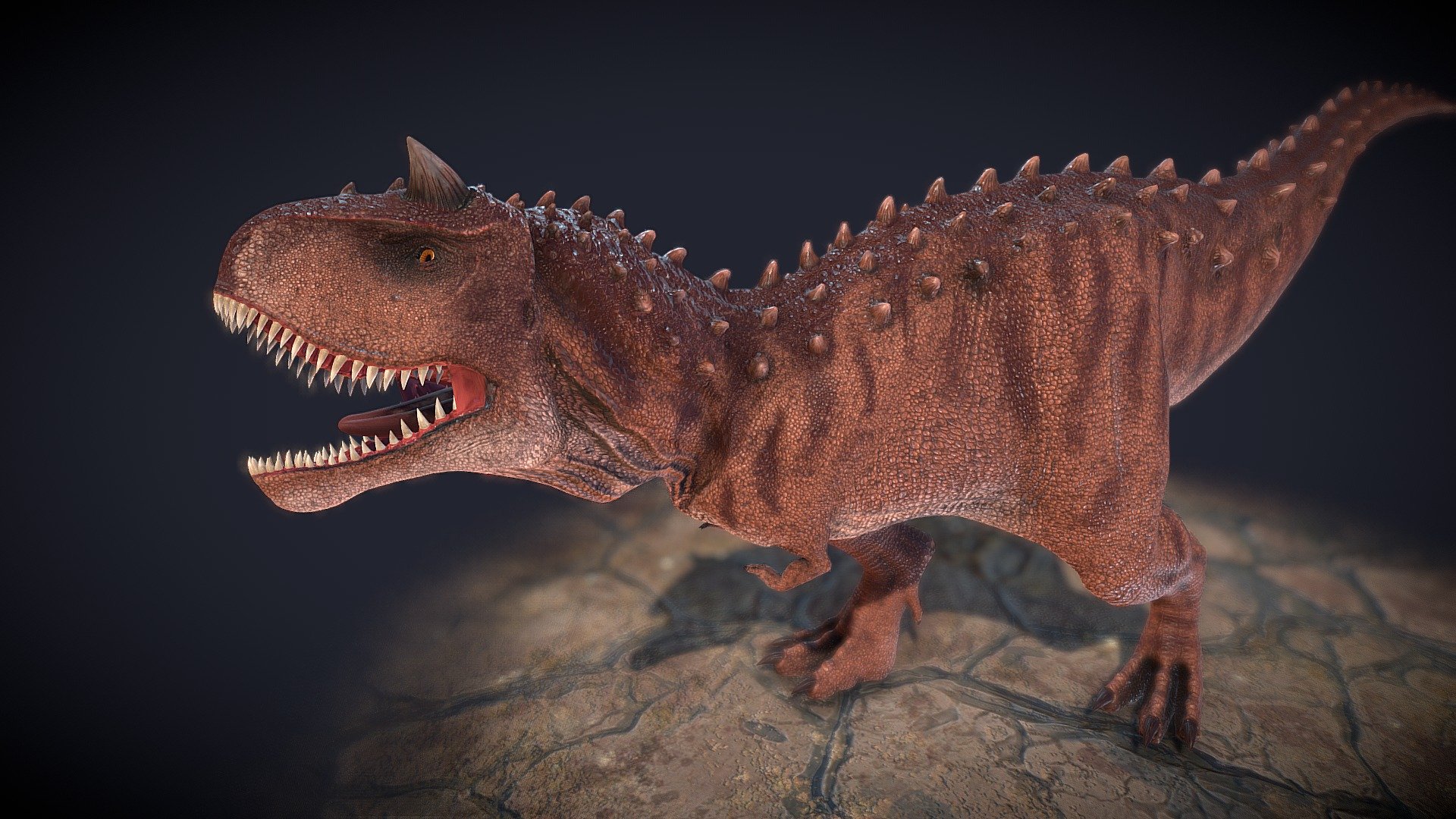 Carnotaurus July Project of Patreon 3d model