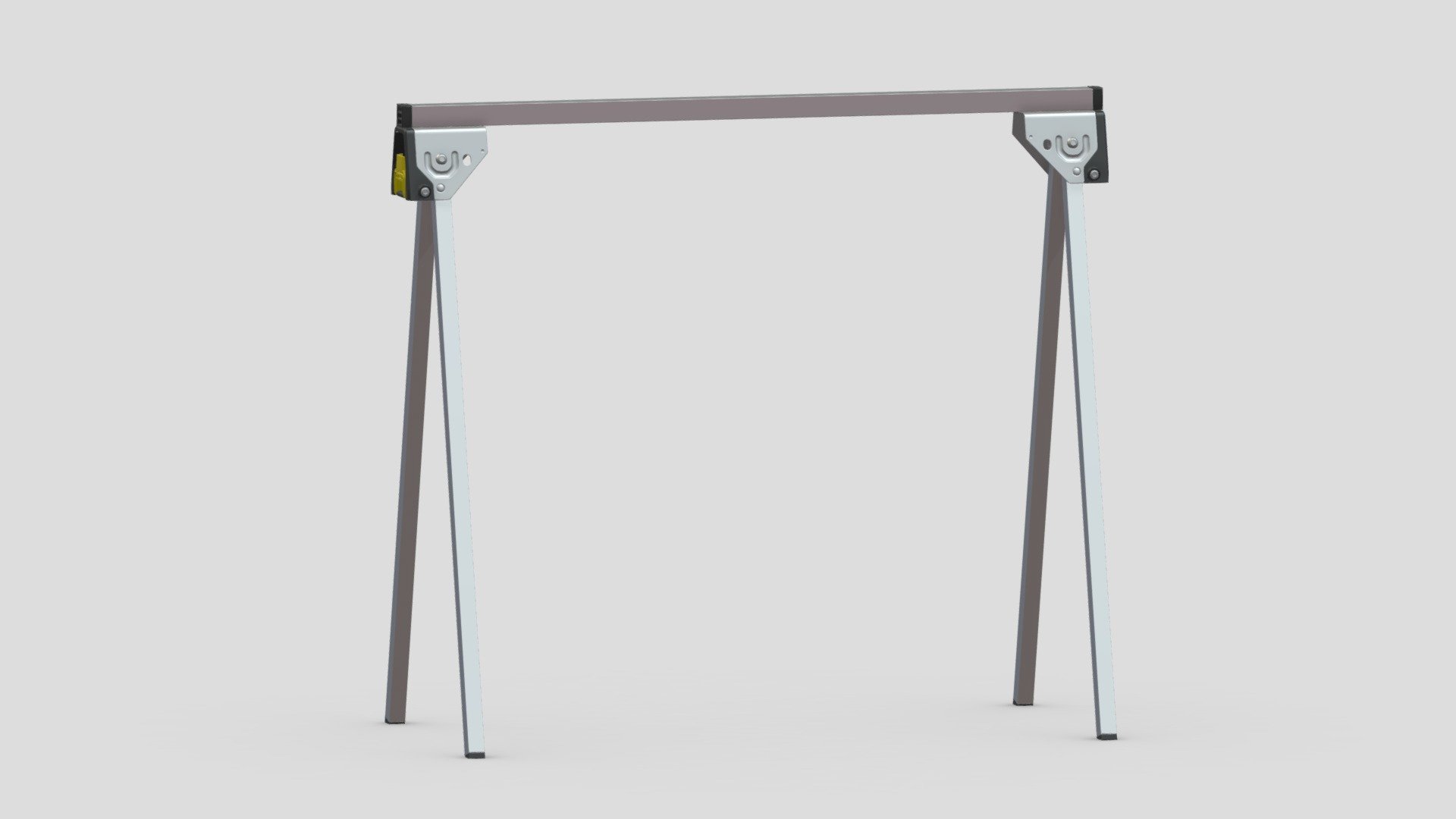 Metal Sawhorse 3d model