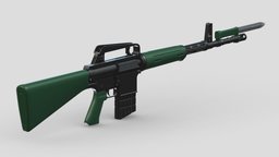 Armalite AR 10 High Poly