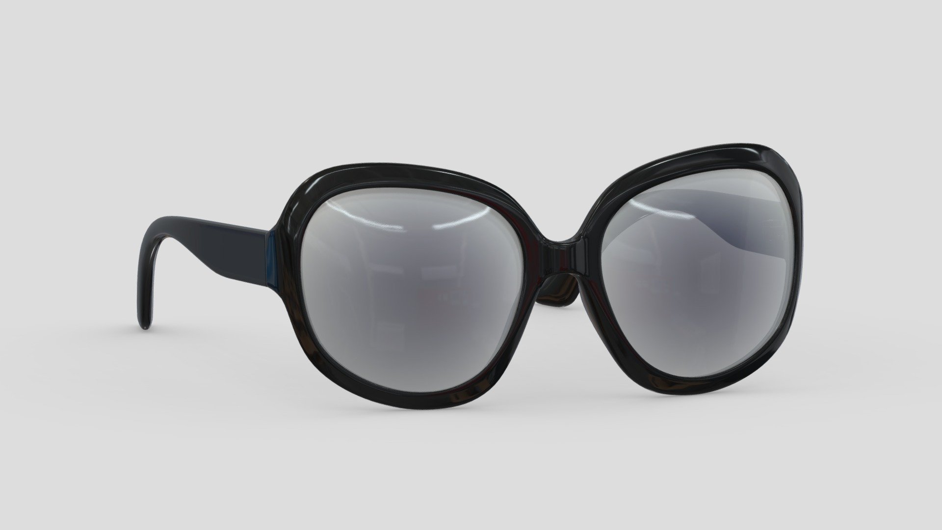 Bug-Eye Glasses 3d model