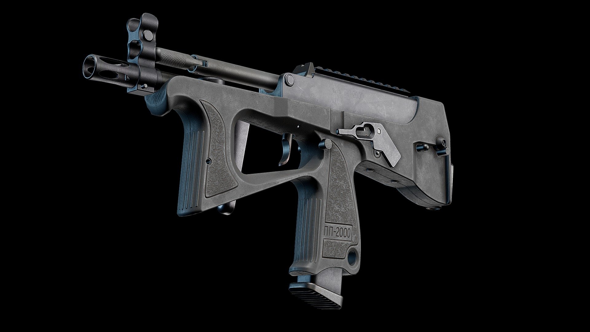 PP-2000 3d model