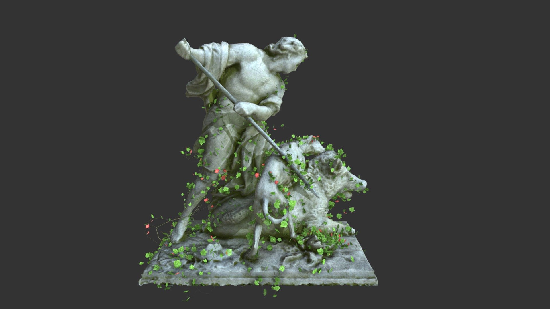 Statue 030 3d model