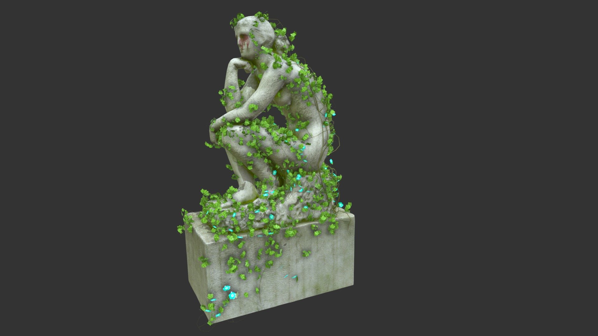 Statue 017 3d model