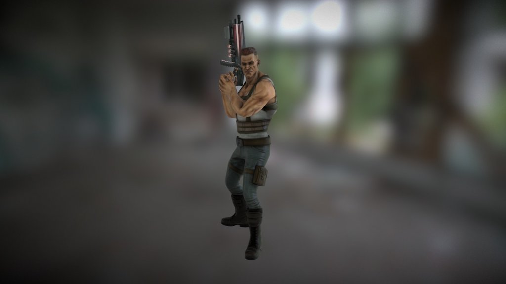 Commando 3d model