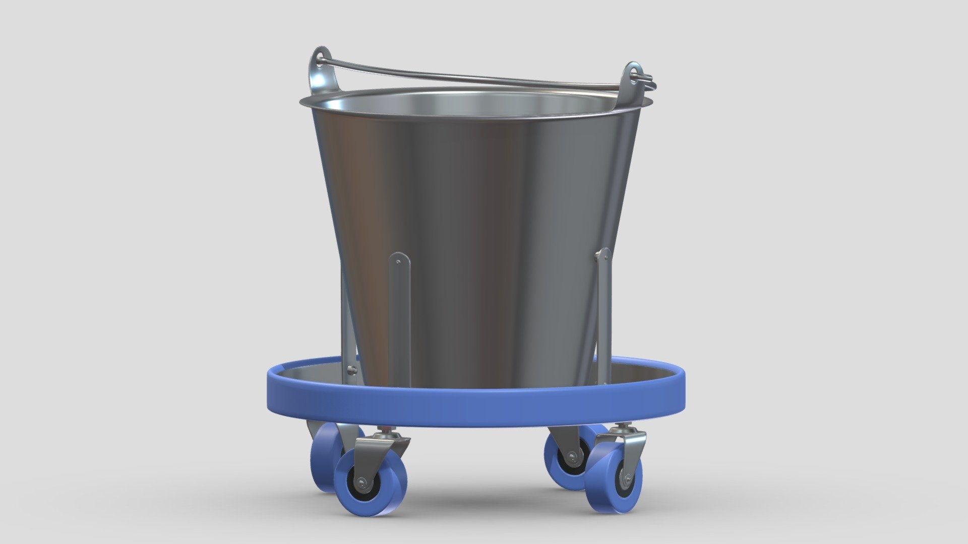 Medical Kick Buckets 3d model