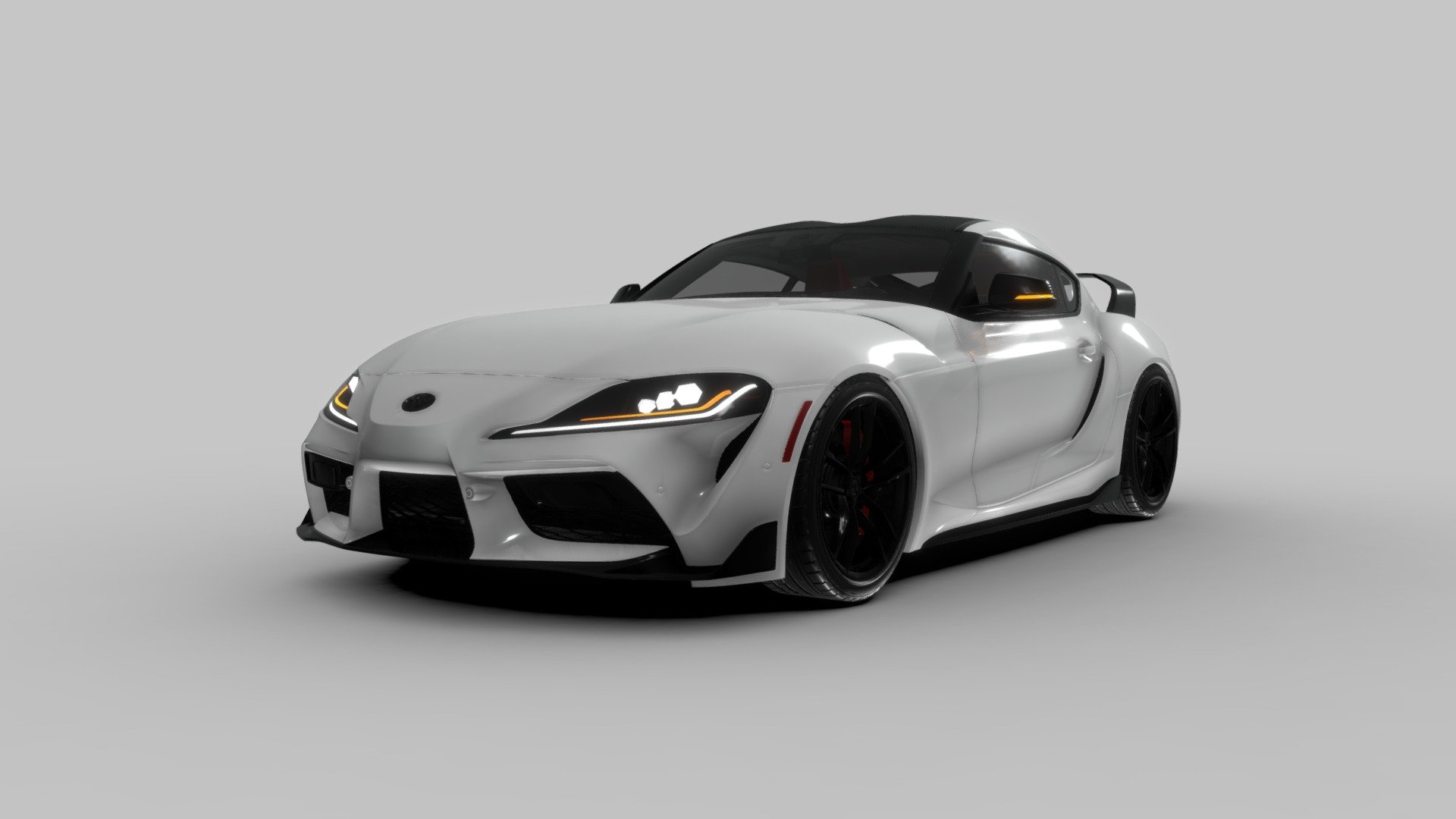 Toyota Supra 3d model