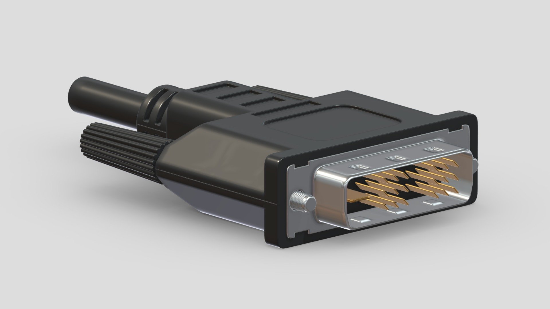 DVI 3d model