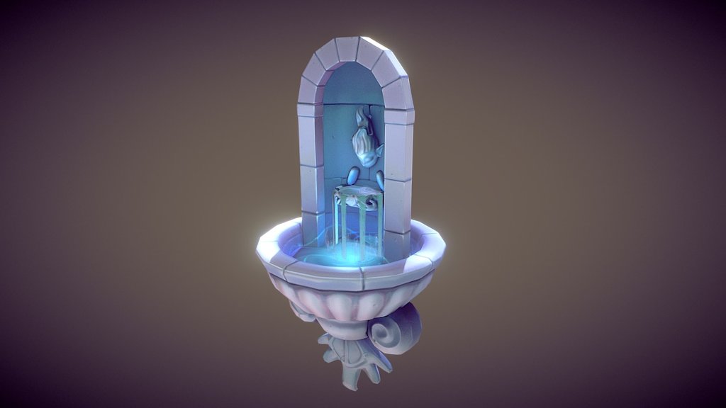 Fountain. 3d model