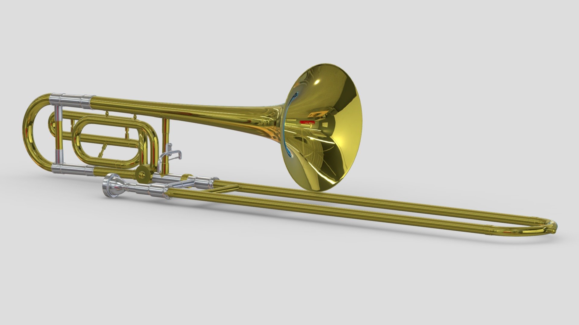 Trombone 3d model