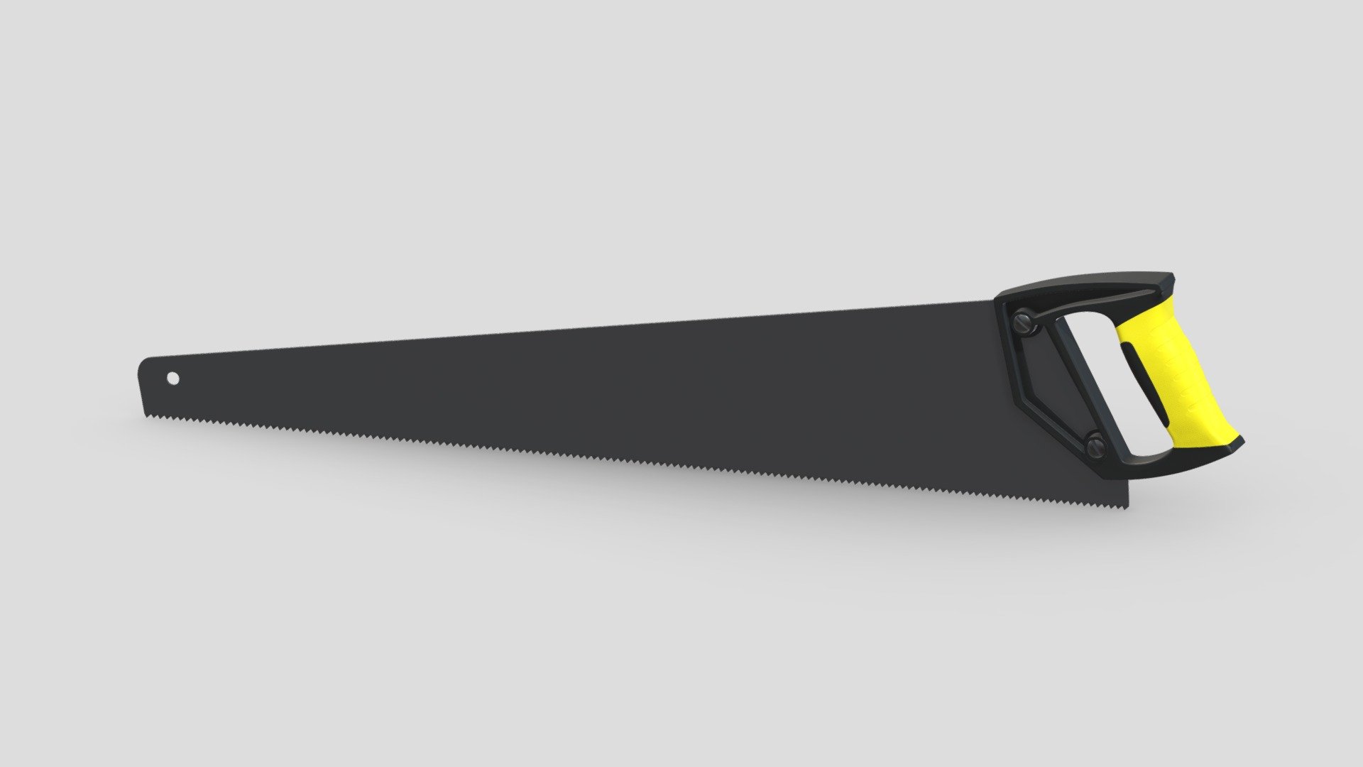 Hand Saw 26 inches 3d model