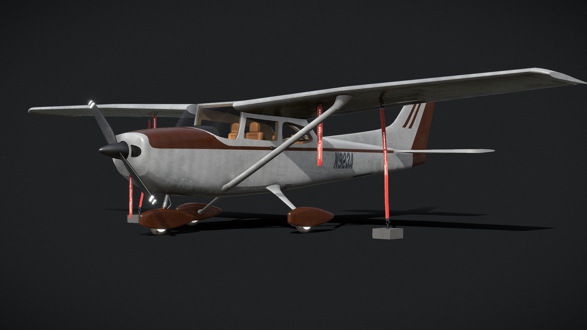 Cessna 172SP 3d model