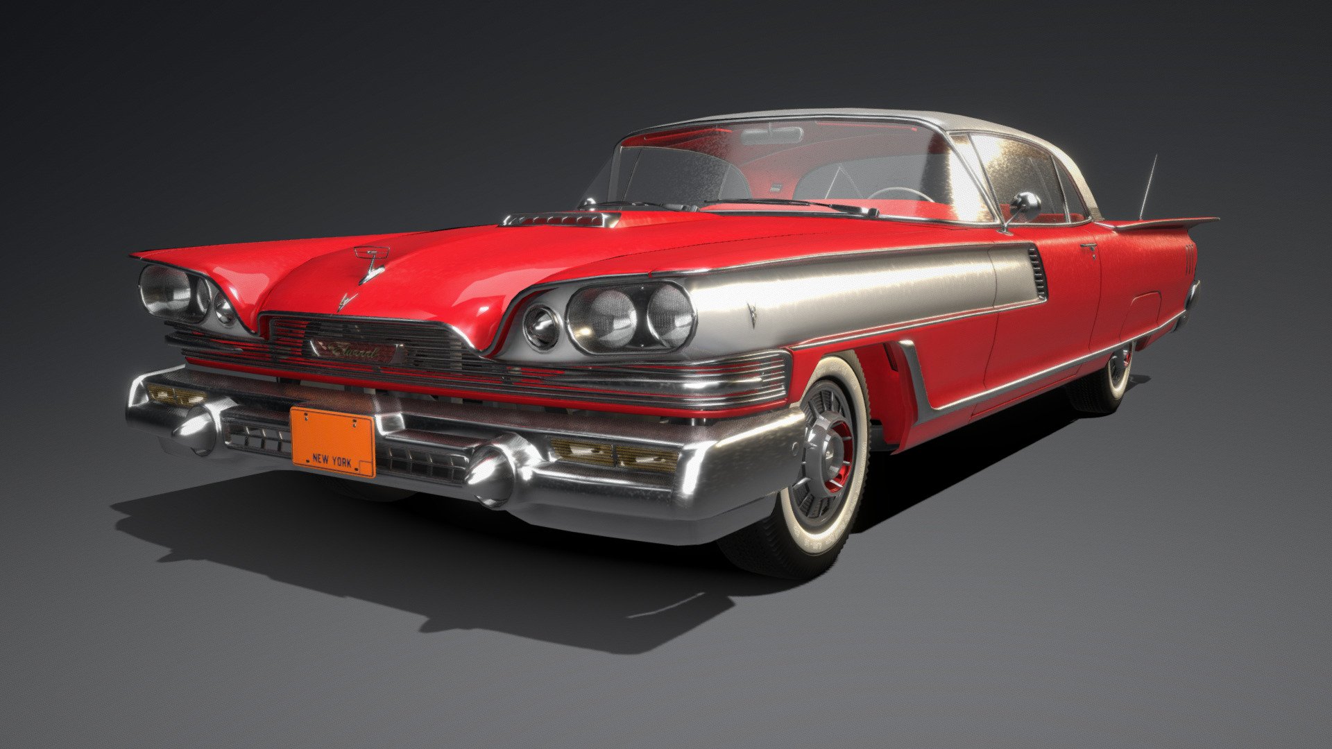 1959 Elwood Iroquois Brillare Special 3d model