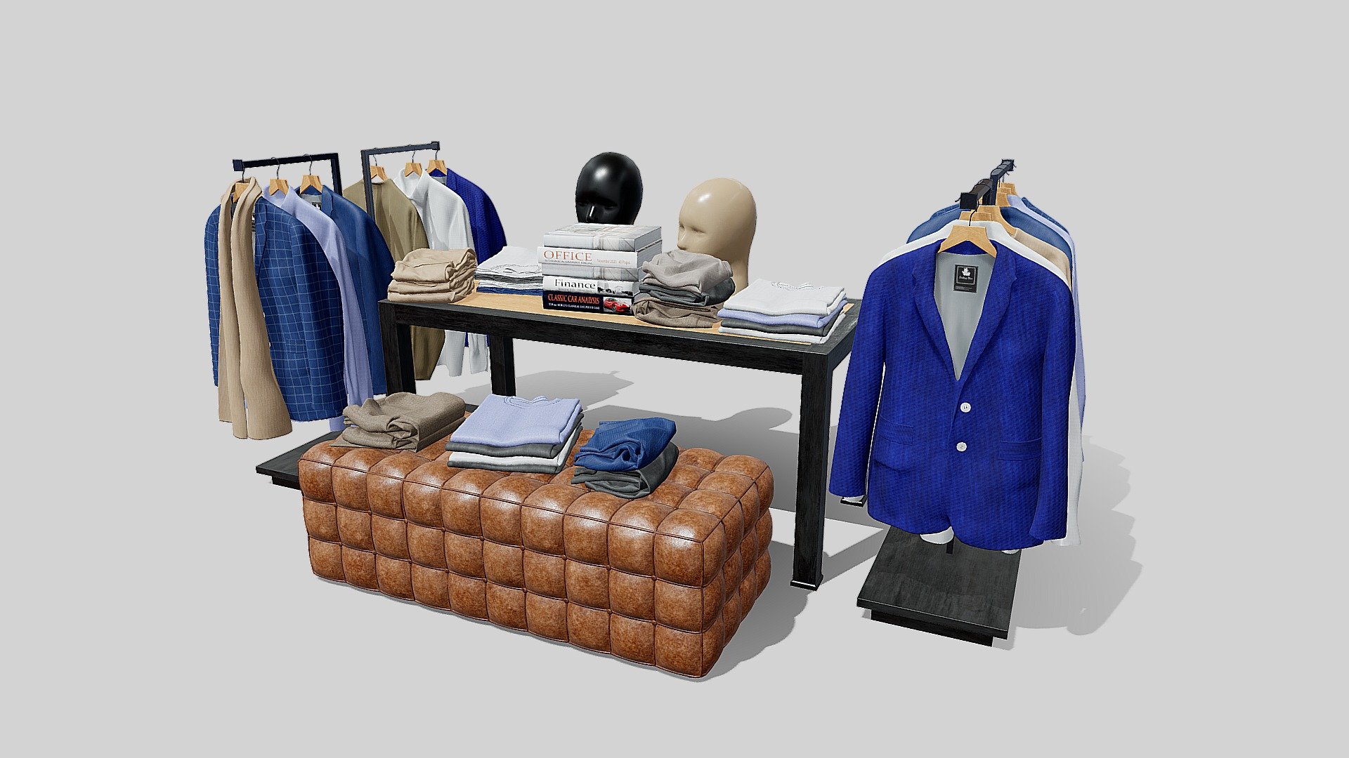 store fixtures 38 AM259 Archmodel 3d model