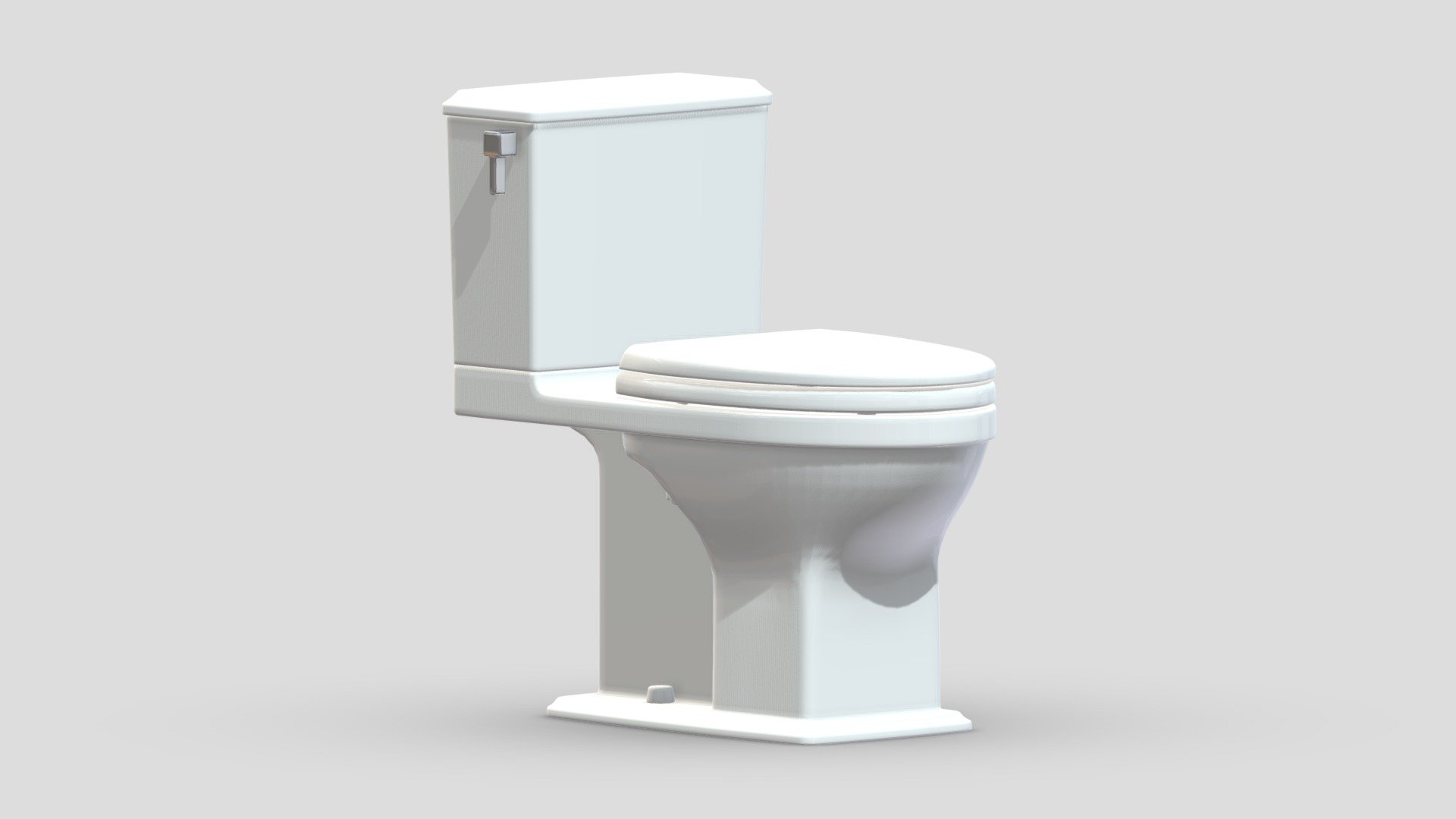 Connelly Two-Piece Toilet 3d model