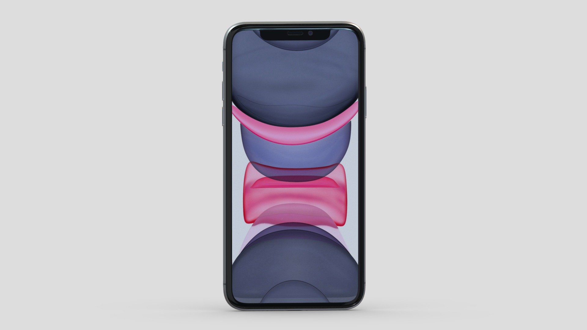 Apple iPhone 11 Space Gray 3d model