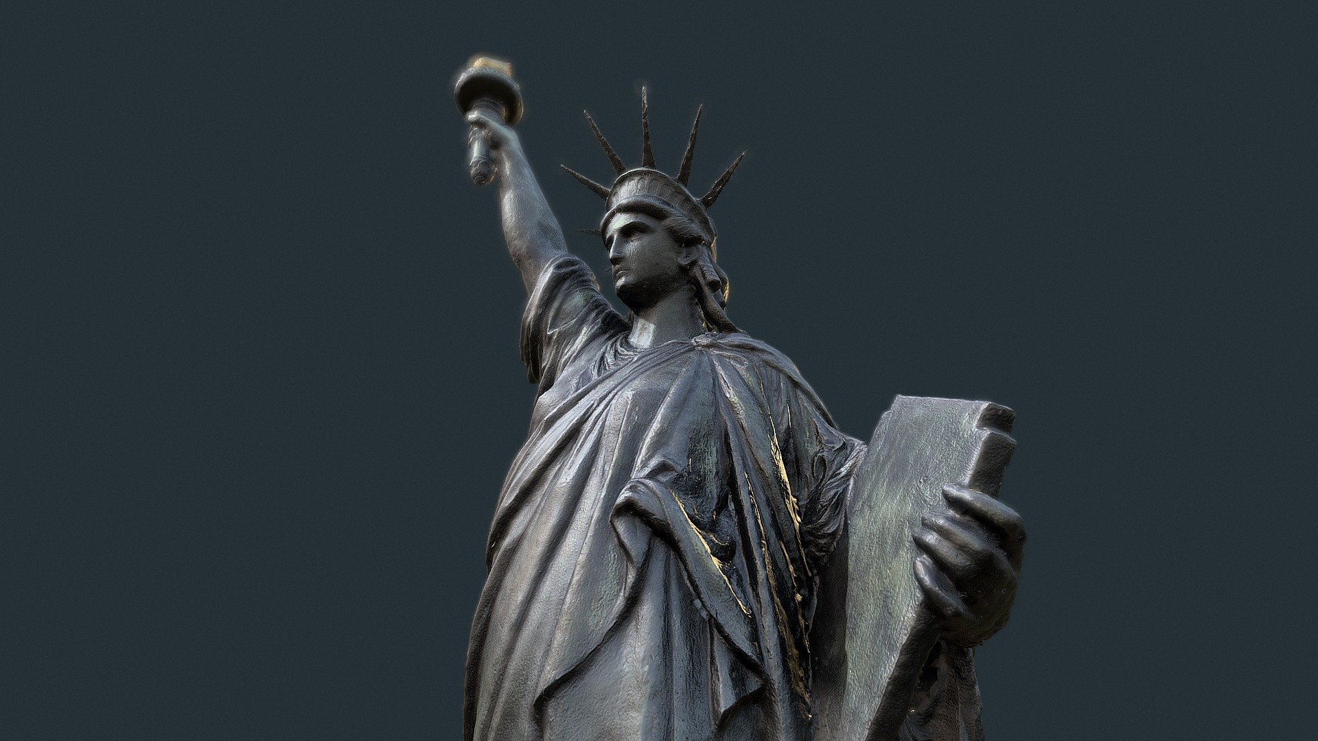 Statue of Liberty 3d model