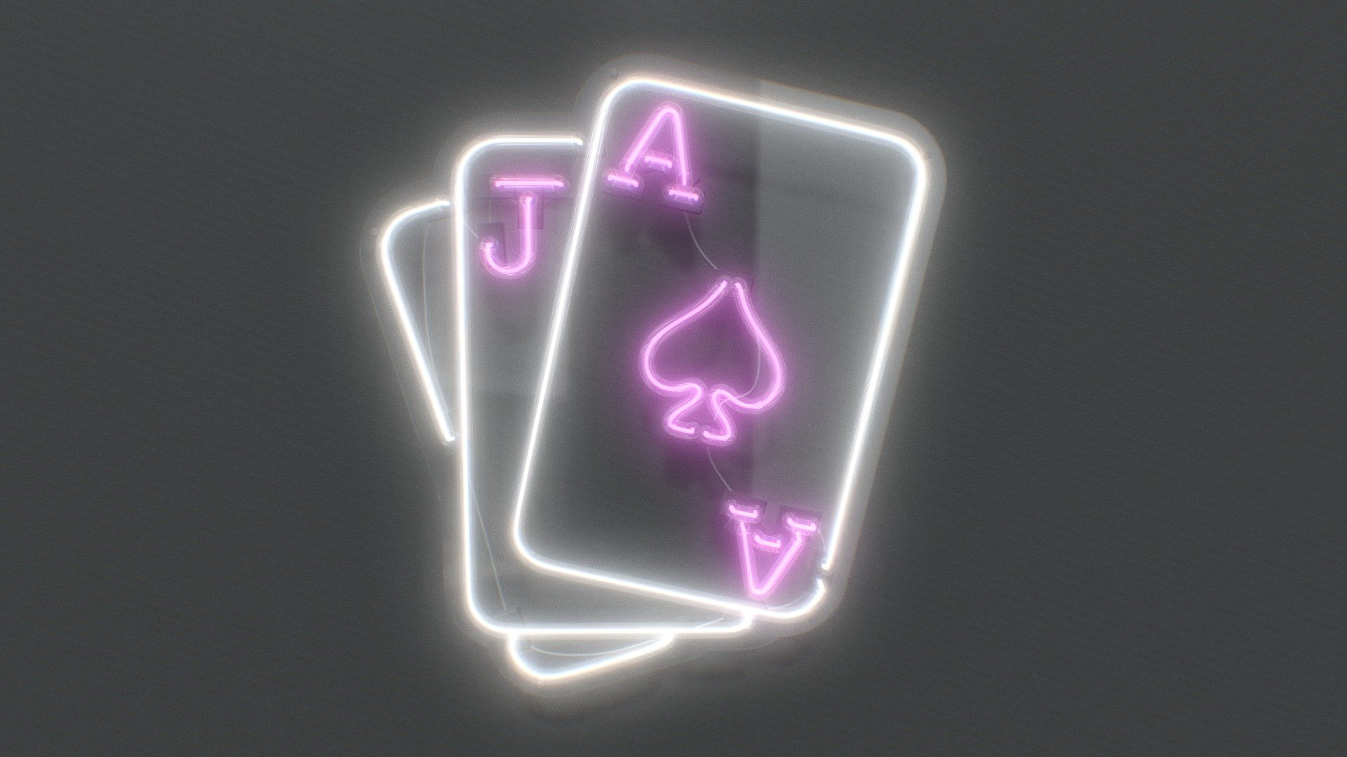 Poker 1 3d model