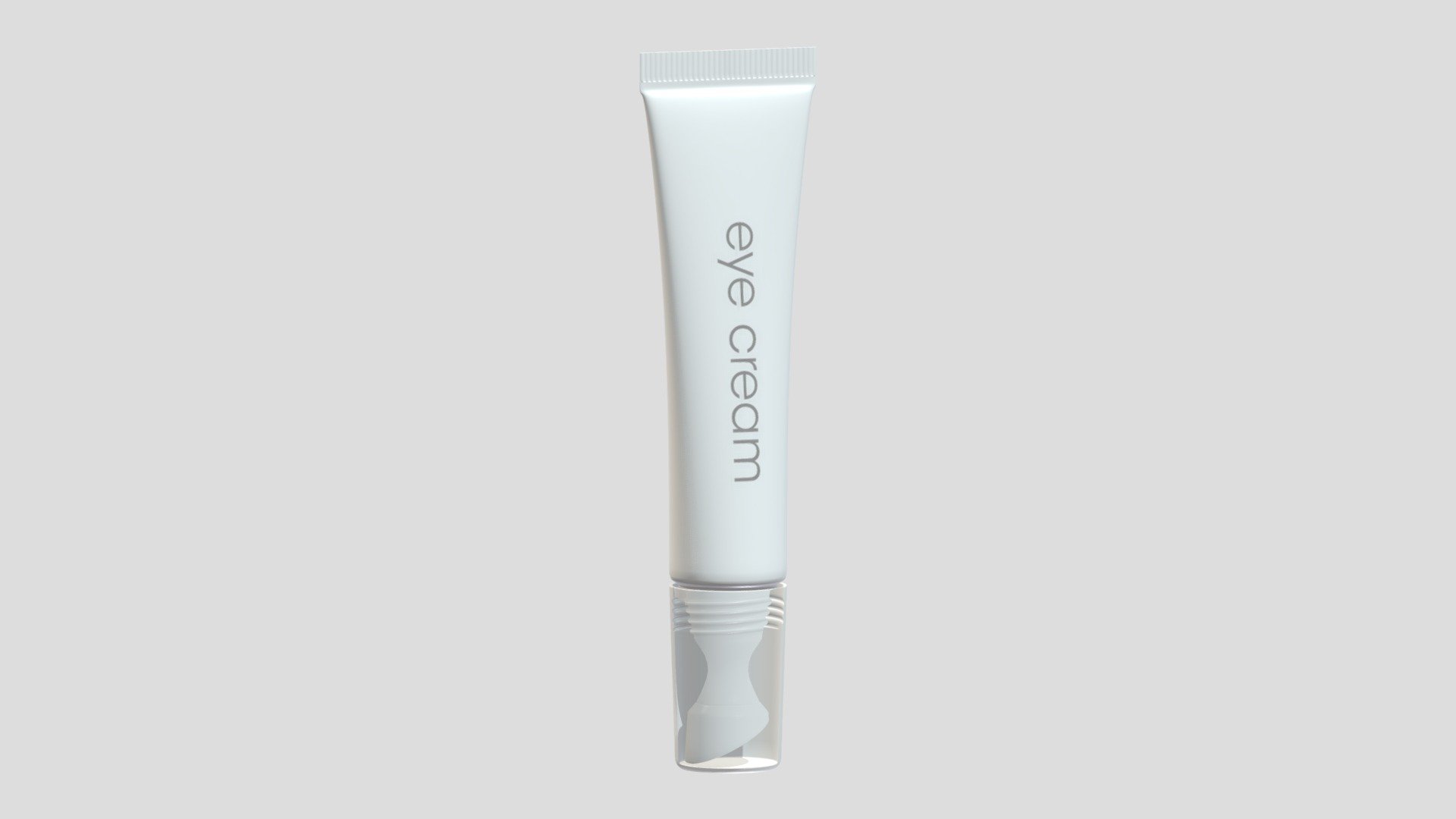 Eye Cream White 3d model