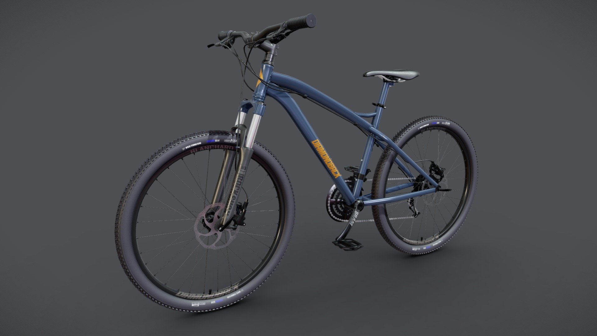 Sports Cycle 3d model