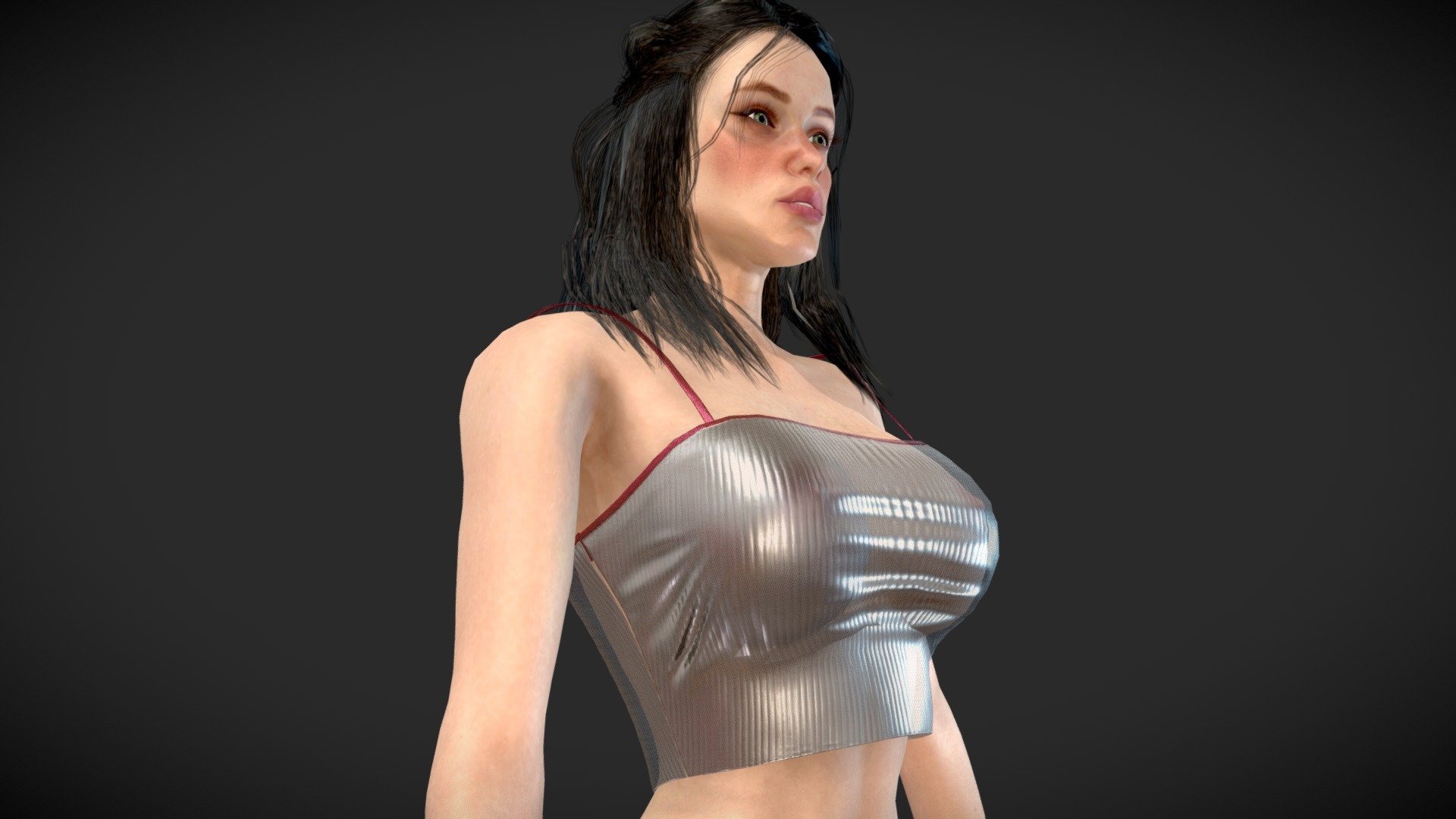 Girl 9 3d model