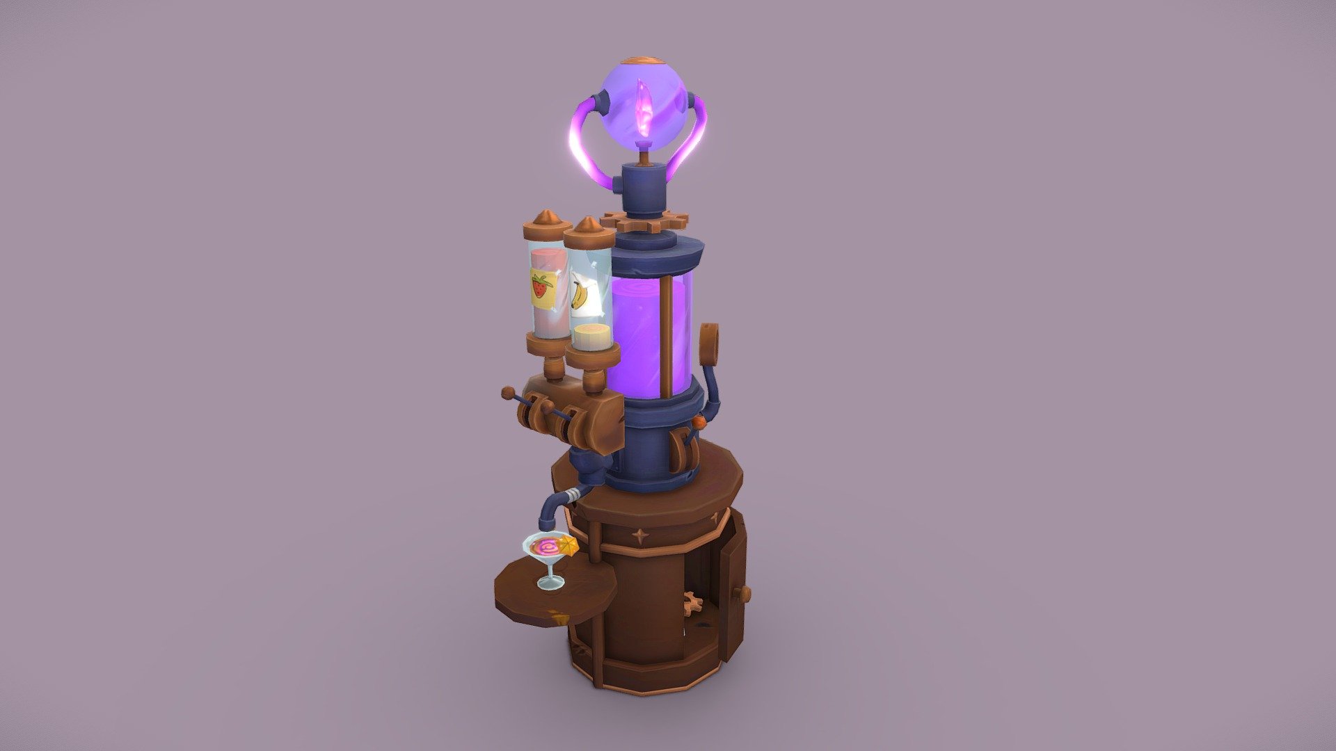 Arcane margarita machine 3d model