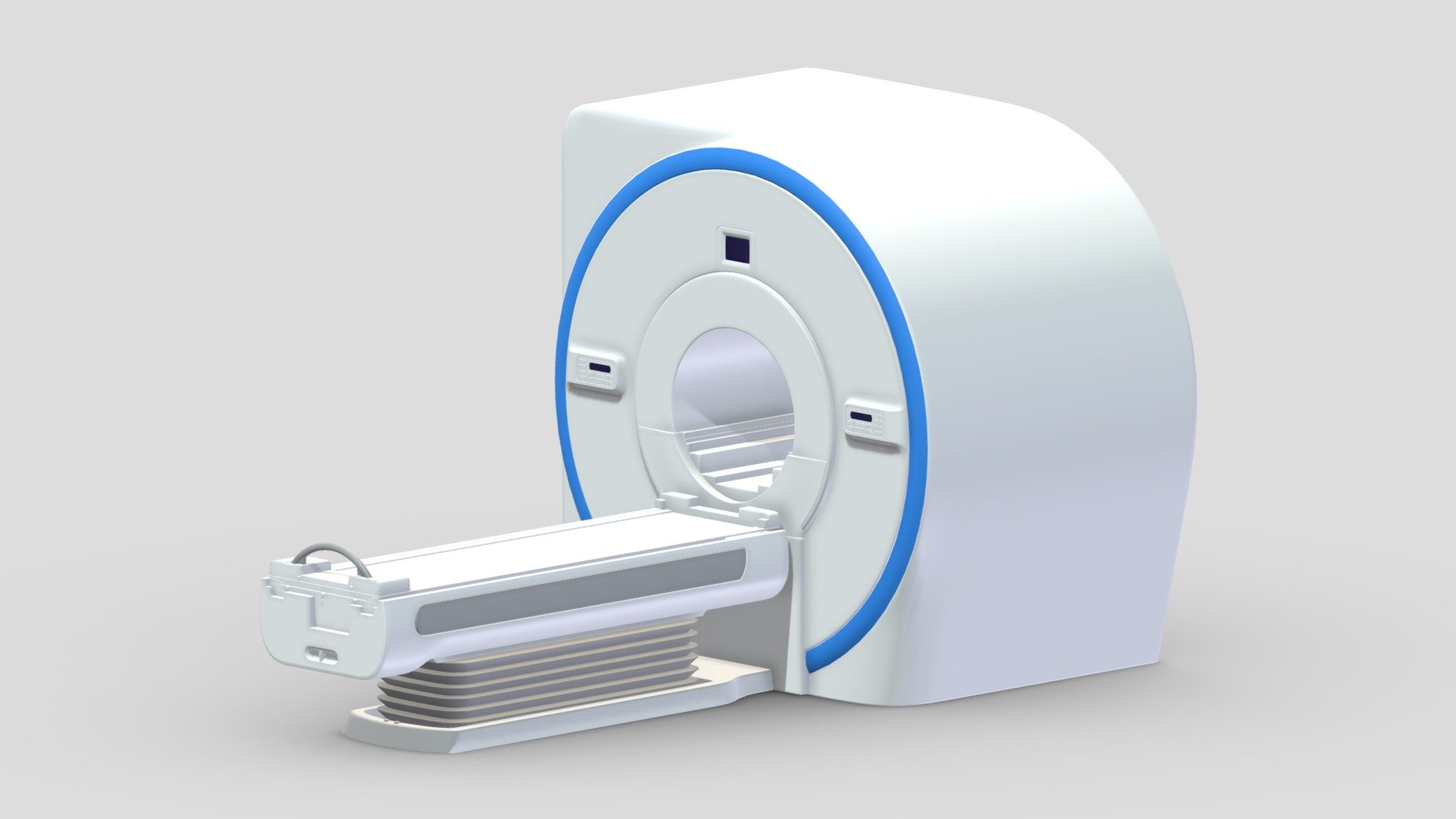 Medical Toshiba CT Scan Machine 3d model